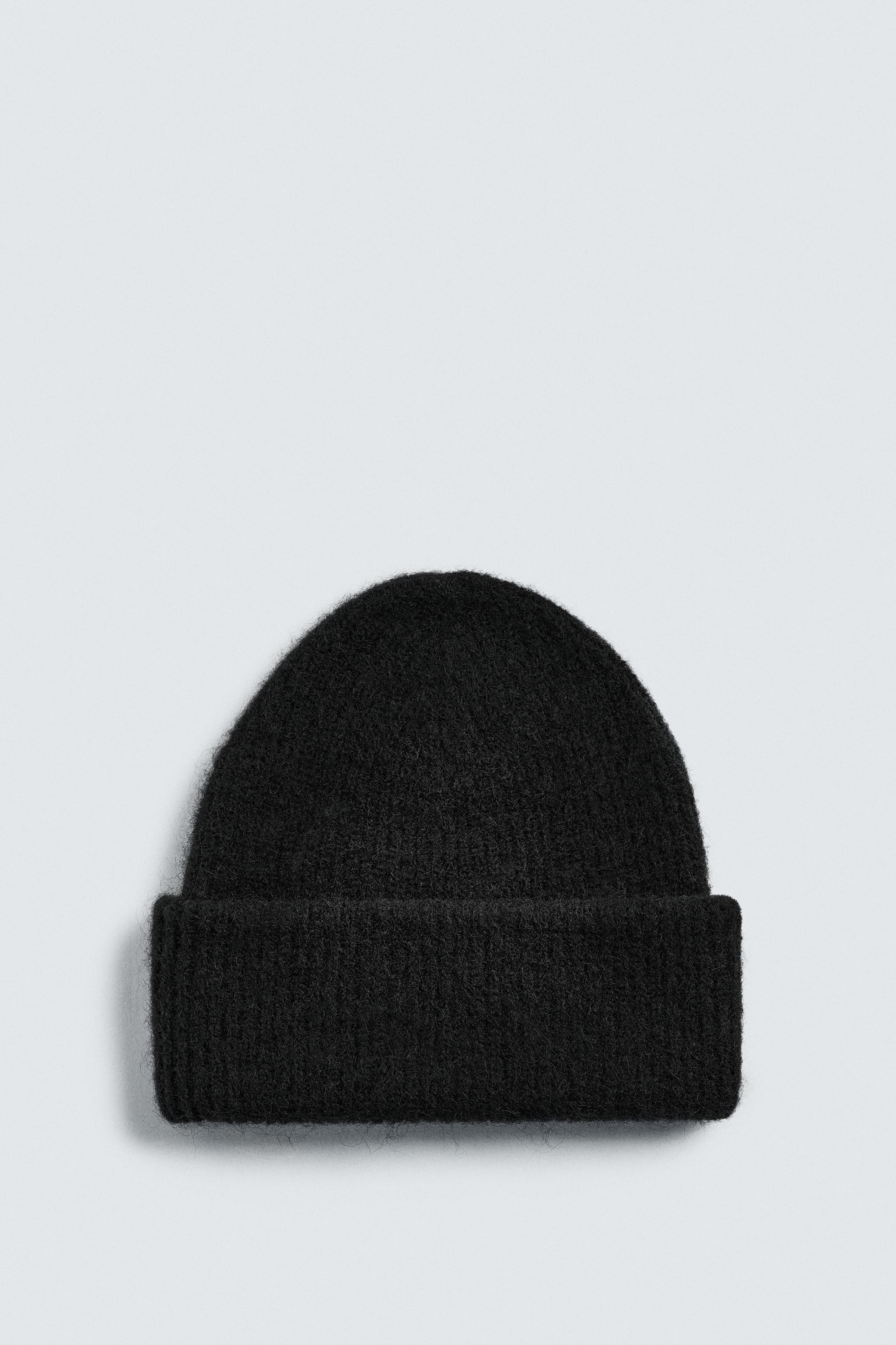 BRUSHED KNIT HAT